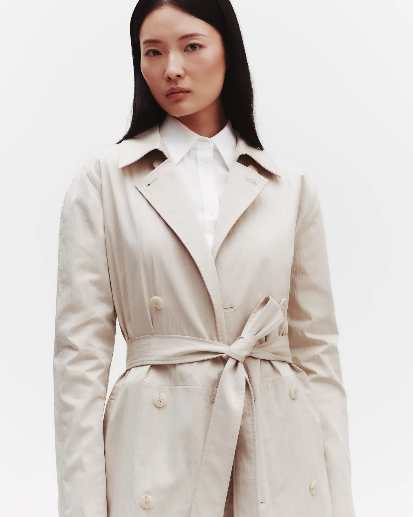 Back and Forth Trench in Water Repellent Canvas sold by TWP CLOTHING product image thumbnail 3