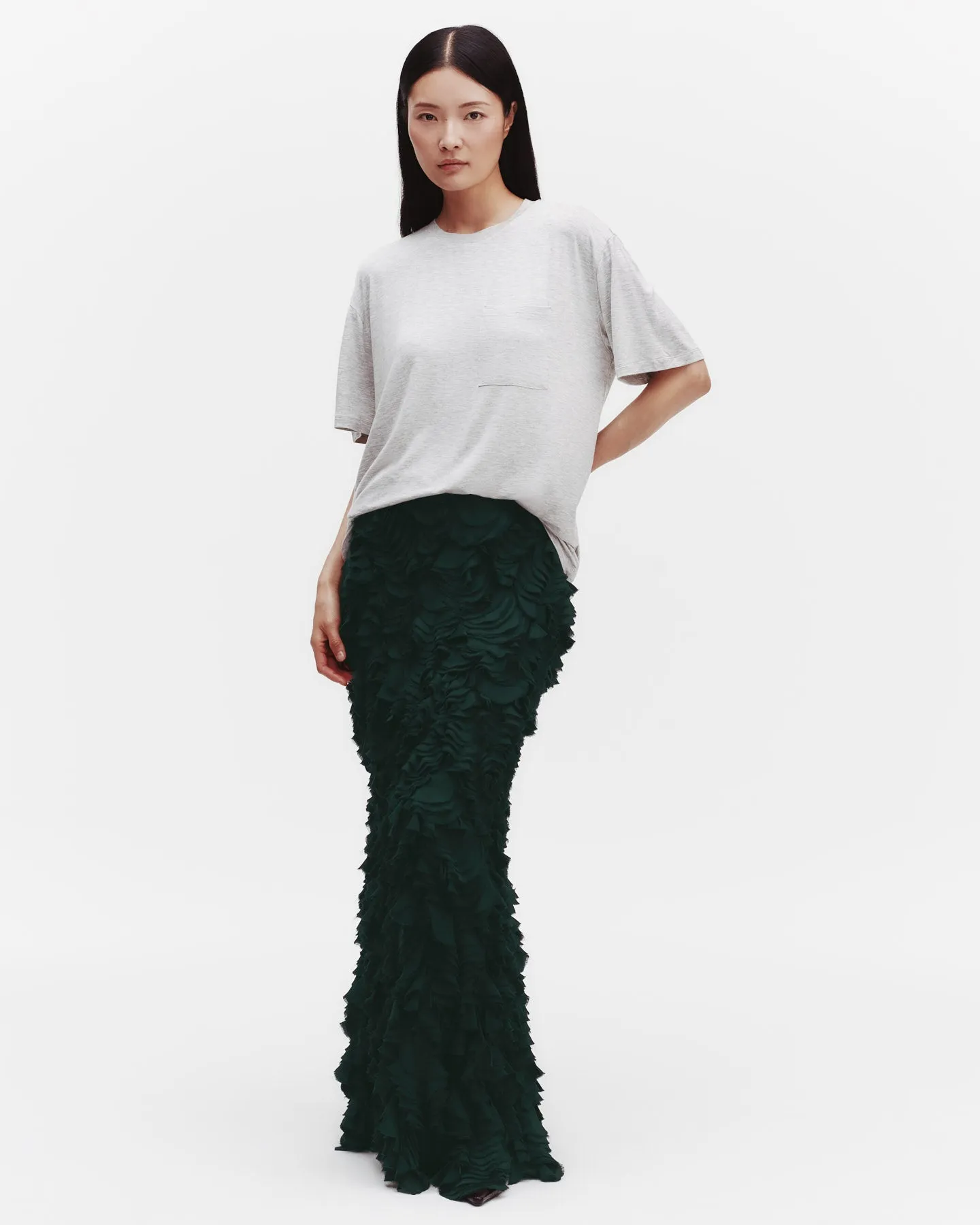 Big Boy Tee in Heathered Modal sold by TWP CLOTHING product image thumbnail 5