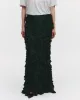 At Last Skirt With Petals in Silk Georgette sold by TWP CLOTHING