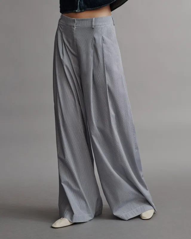 Didi Pant in Faubourg Stripe sold by TWP CLOTHING