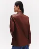 Joshua Blazer in Vintage Leather sold by TWP CLOTHING