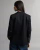 Boyfriend Blazer with Zipper in cotton poplin sold by TWP CLOTHING