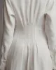 Main Street After Midnight Dress in Coated Viscose Linen sold by TWP CLOTHING