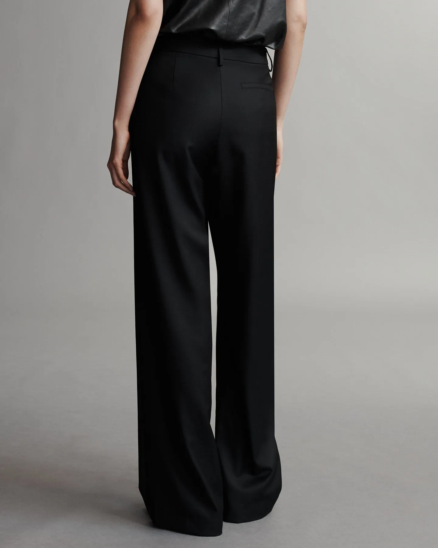 Elizabeth St. Pant in Superfine Tux Cloth sold by TWP CLOTHING product image thumbnail 5