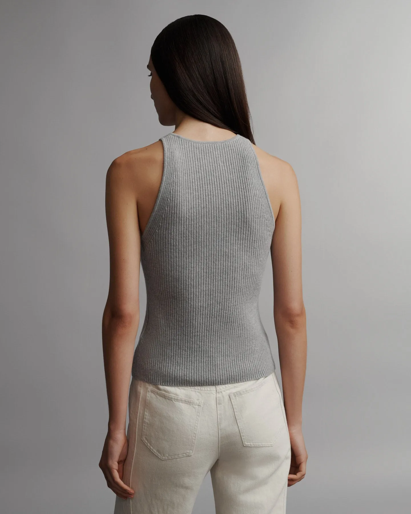 Harbor Tank in Cashmere sold by TWP CLOTHING product image thumbnail 3