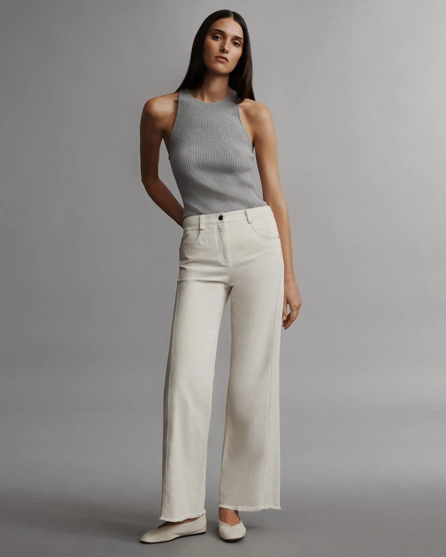 Harbor Tank in Cashmere sold by TWP CLOTHING product image thumbnail 5