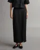 Ladylike Skirt in Coated Viscose Linen sold by TWP CLOTHING