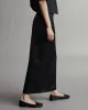 Ladylike Skirt in Coated Viscose Linen sold by TWP CLOTHING
