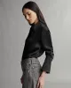 Object Of Affection Top With Sleeve Detail in Silk Charmeuse sold by TWP CLOTHING