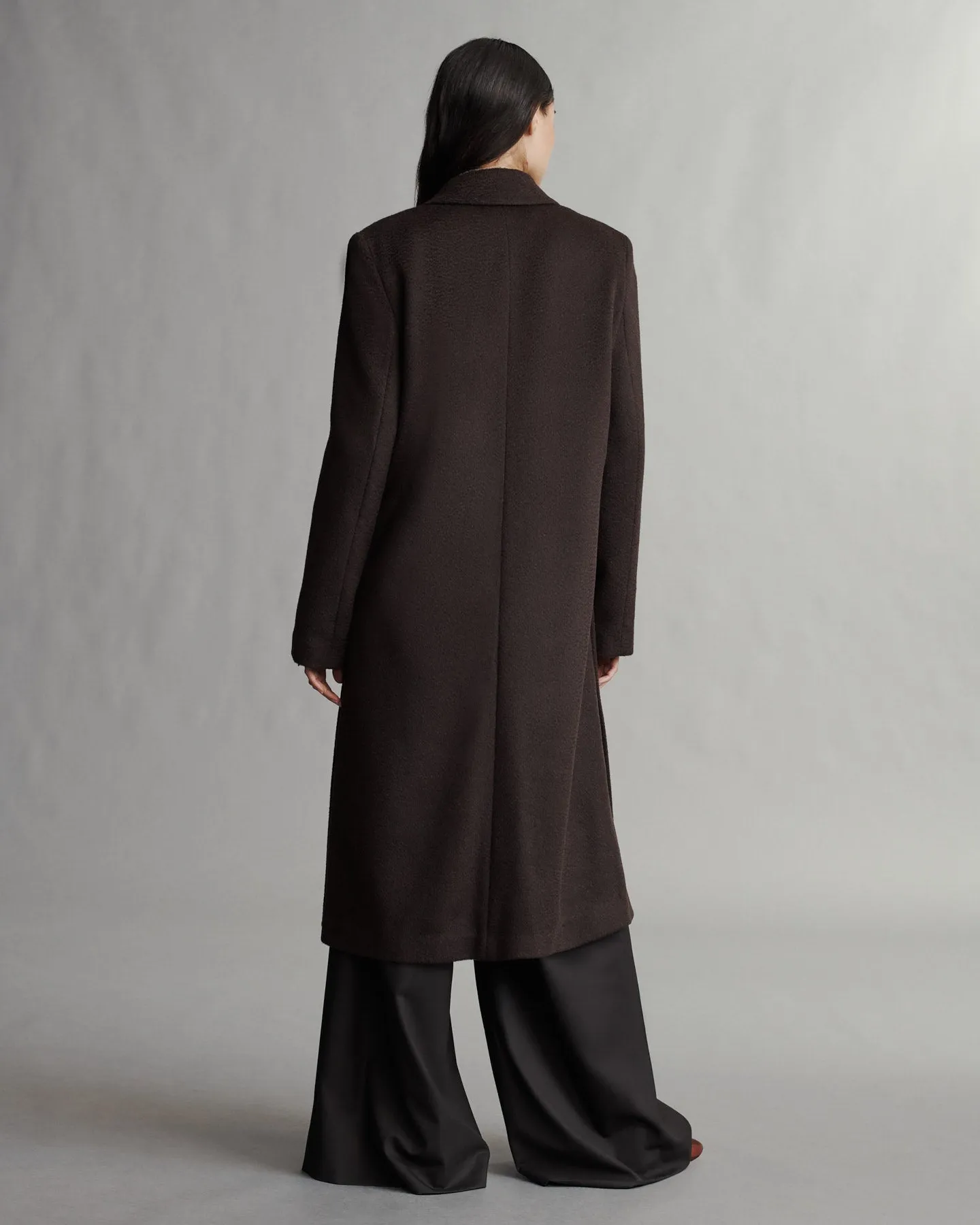 Cash Coat in Wavy Wool sold by TWP CLOTHING product image thumbnail 5