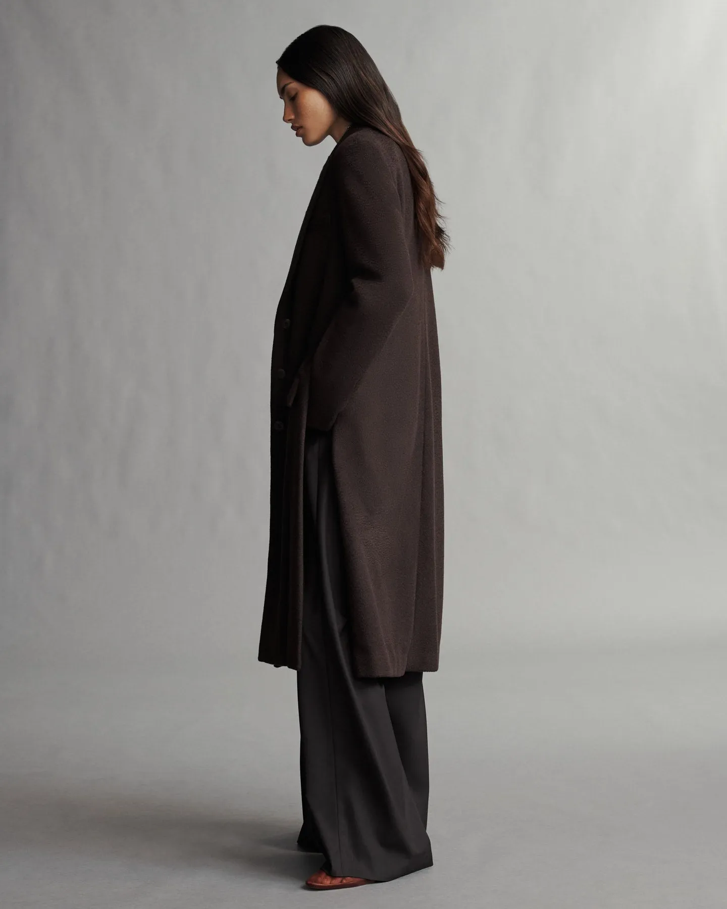 Cash Coat in Wavy Wool sold by TWP CLOTHING product image thumbnail 4