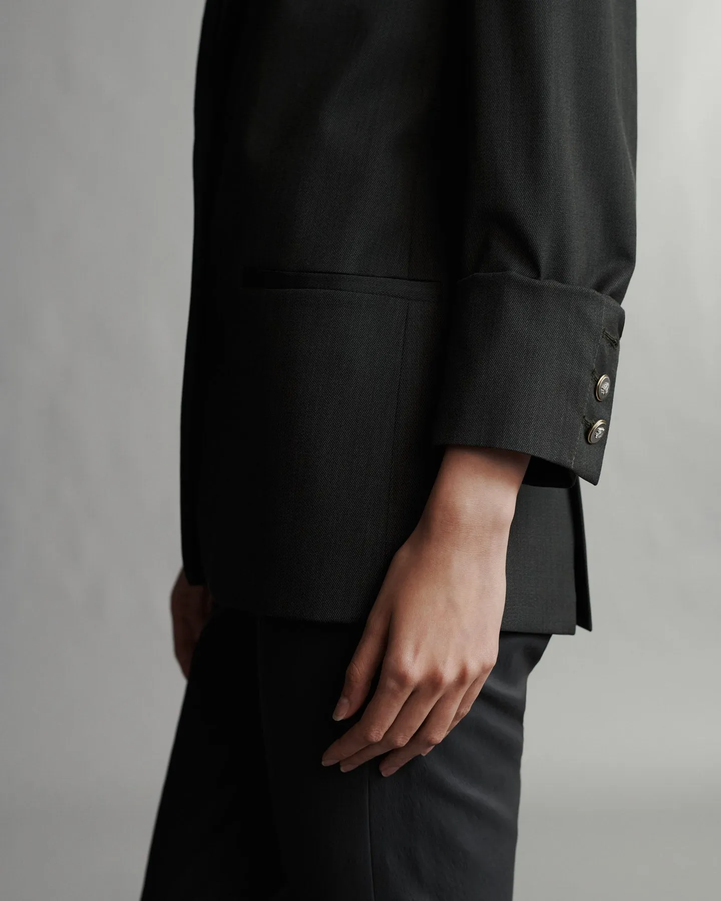 Boyfriend Blazer in Wool Twill sold by TWP CLOTHING product image thumbnail 3