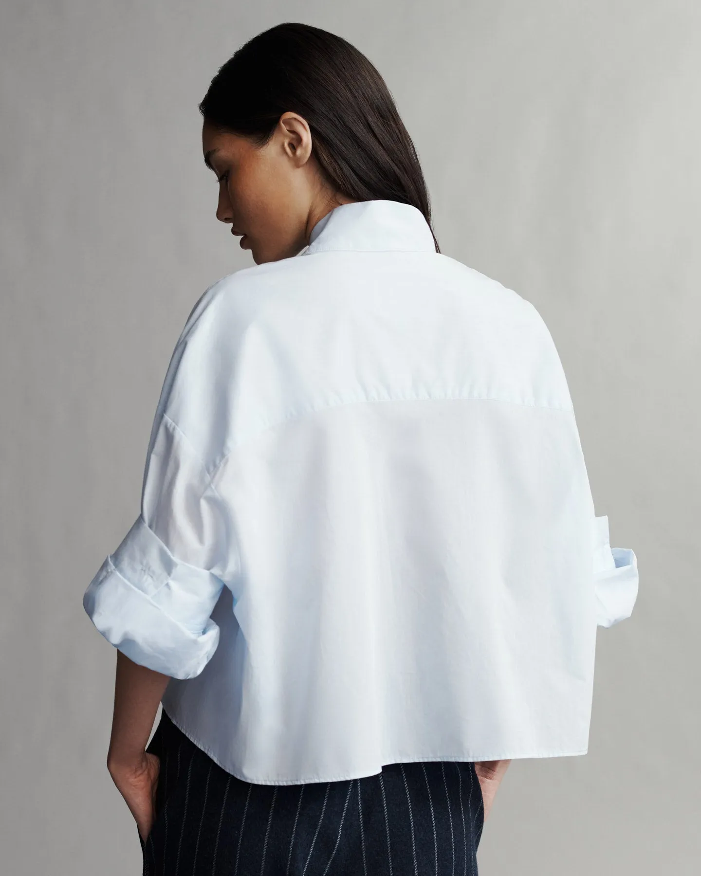 Next Ex Shirt With Tie in Superfine Cotton sold by TWP CLOTHING product image thumbnail 4