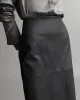Lola Skirt in Stretch Leather sold by TWP CLOTHING