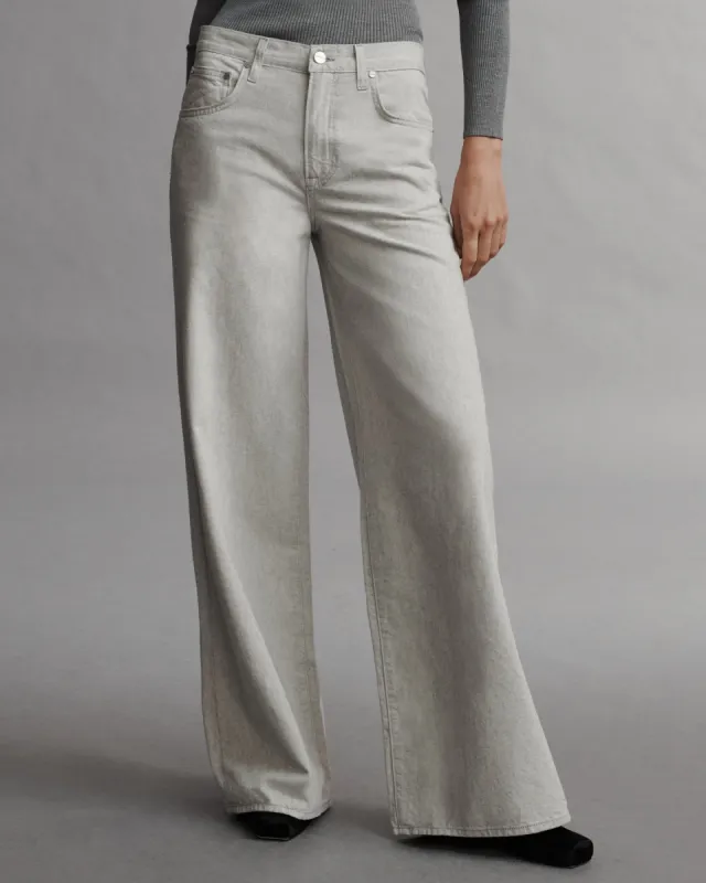 Tiny Dancer Jean in Grey Denim sold by TWP CLOTHING
