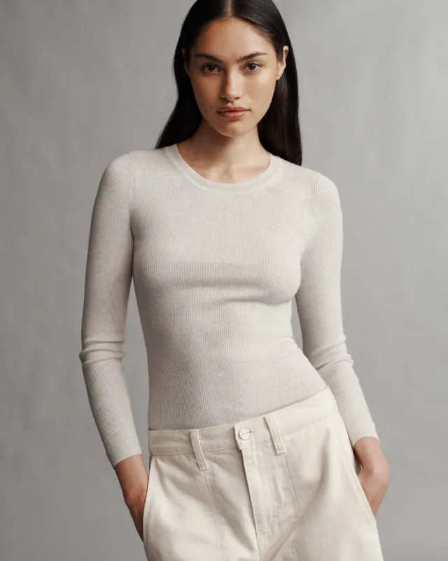 Knit Crewneck in Merino Wool sold by TWP CLOTHING