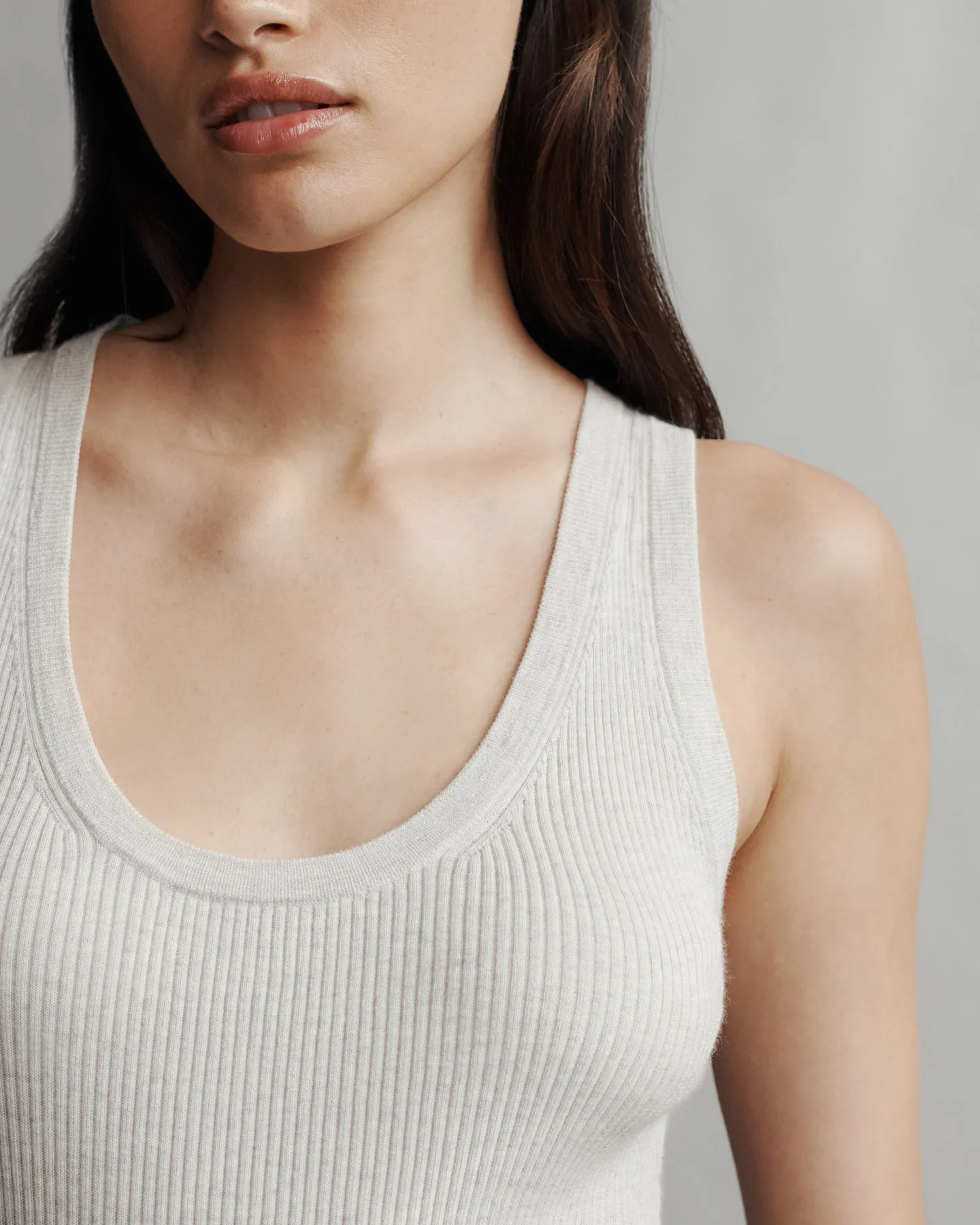 Knit Tank in Merino Wool sold by TWP CLOTHING product image thumbnail 5