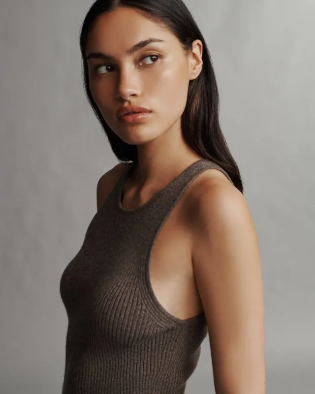 Harbor Tank in Cashmere sold by TWP CLOTHING