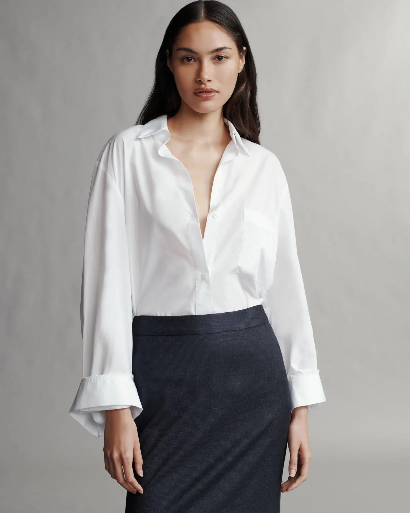 New Morning After Shirt in Superfine Cotton sold by TWP CLOTHING product image thumbnail 2