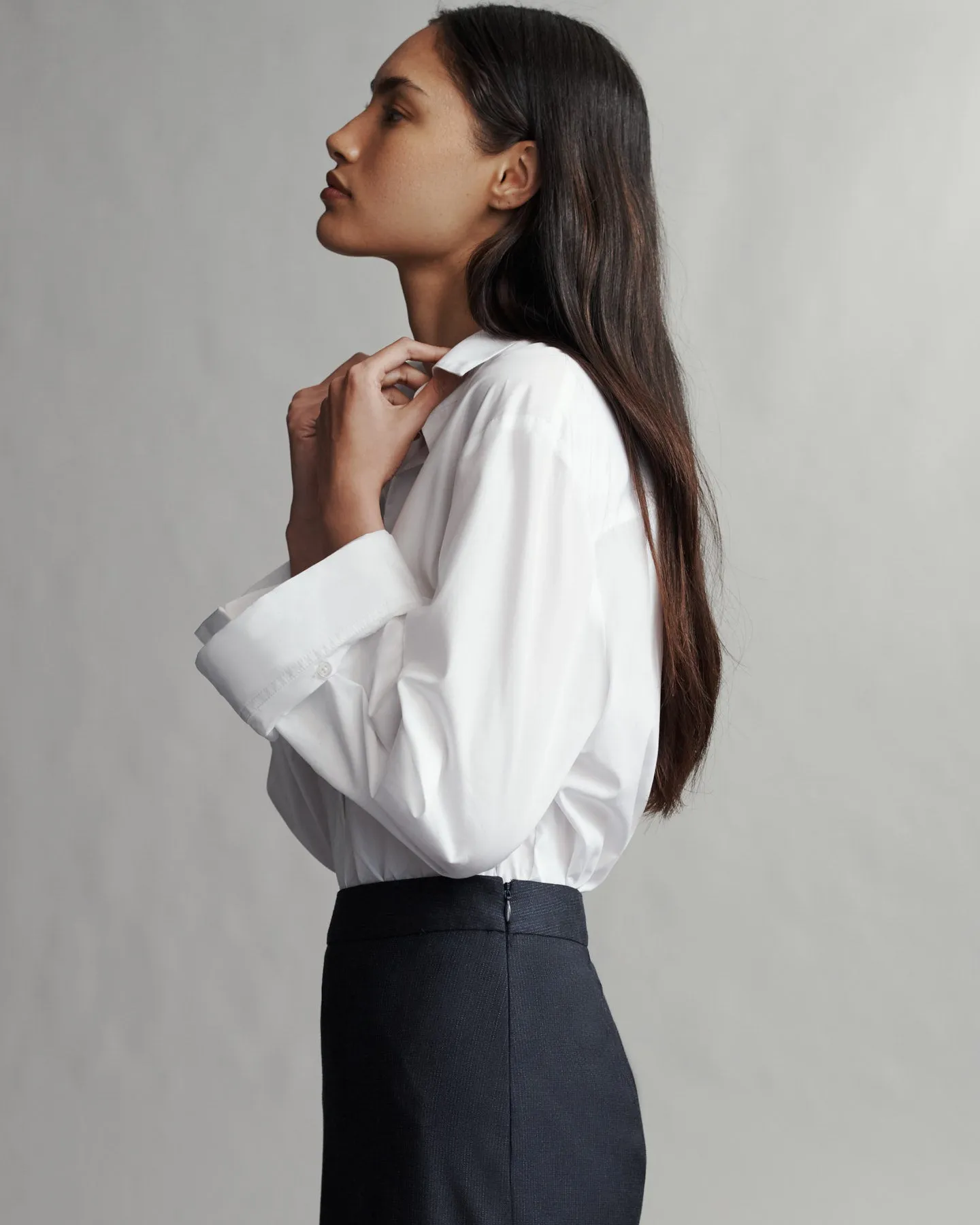 New Morning After Shirt in Superfine Cotton sold by TWP CLOTHING product image thumbnail 4