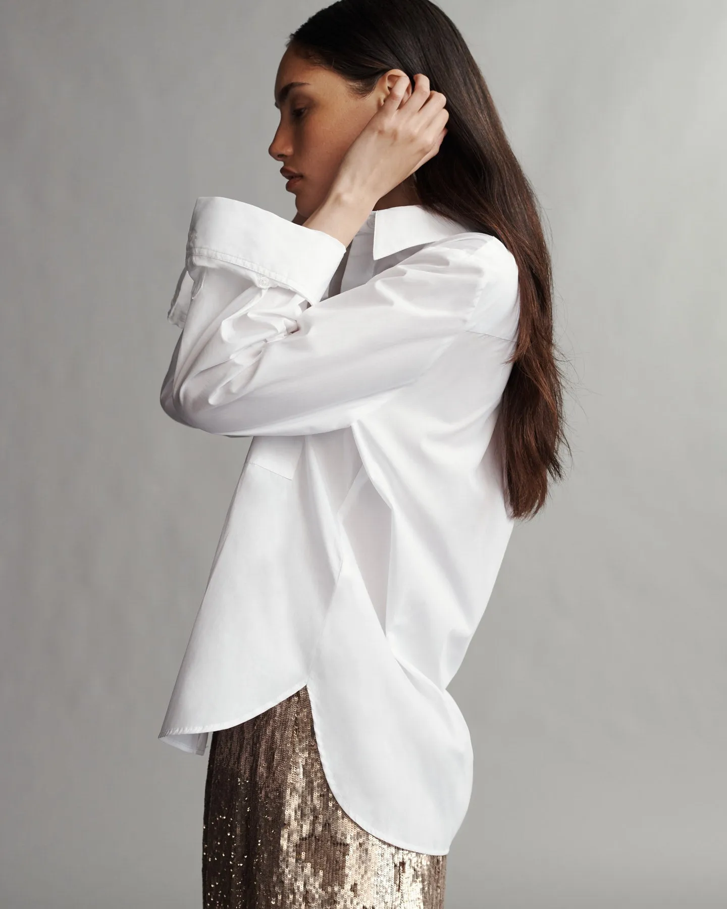 Boyfriend Shirt in Superfine Cotton sold by TWP CLOTHING product image thumbnail 3