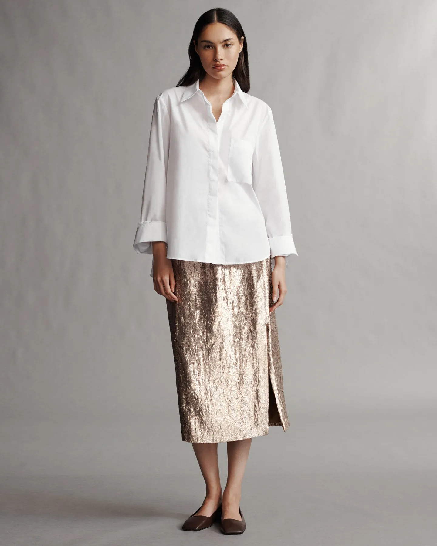 Boyfriend Shirt in Superfine Cotton sold by TWP CLOTHING product image thumbnail 4