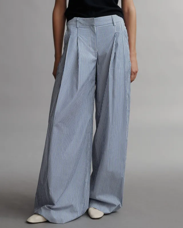 Didi Pant in Awning Lady Stripe sold by TWP CLOTHING