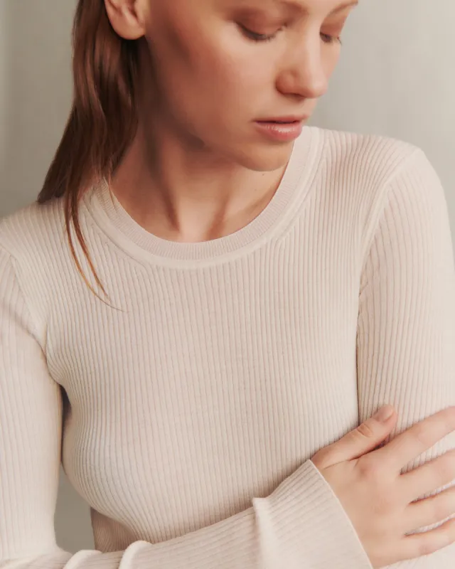 Second skin Top in Cotton Silk sold by TWP CLOTHING