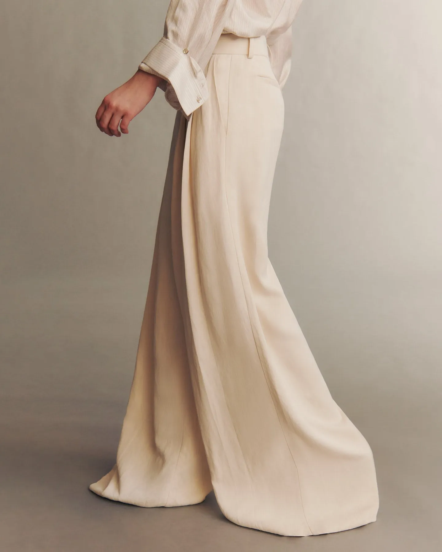 Didi Pant in Coated Viscose Linen sold by TWP CLOTHING product image thumbnail 3