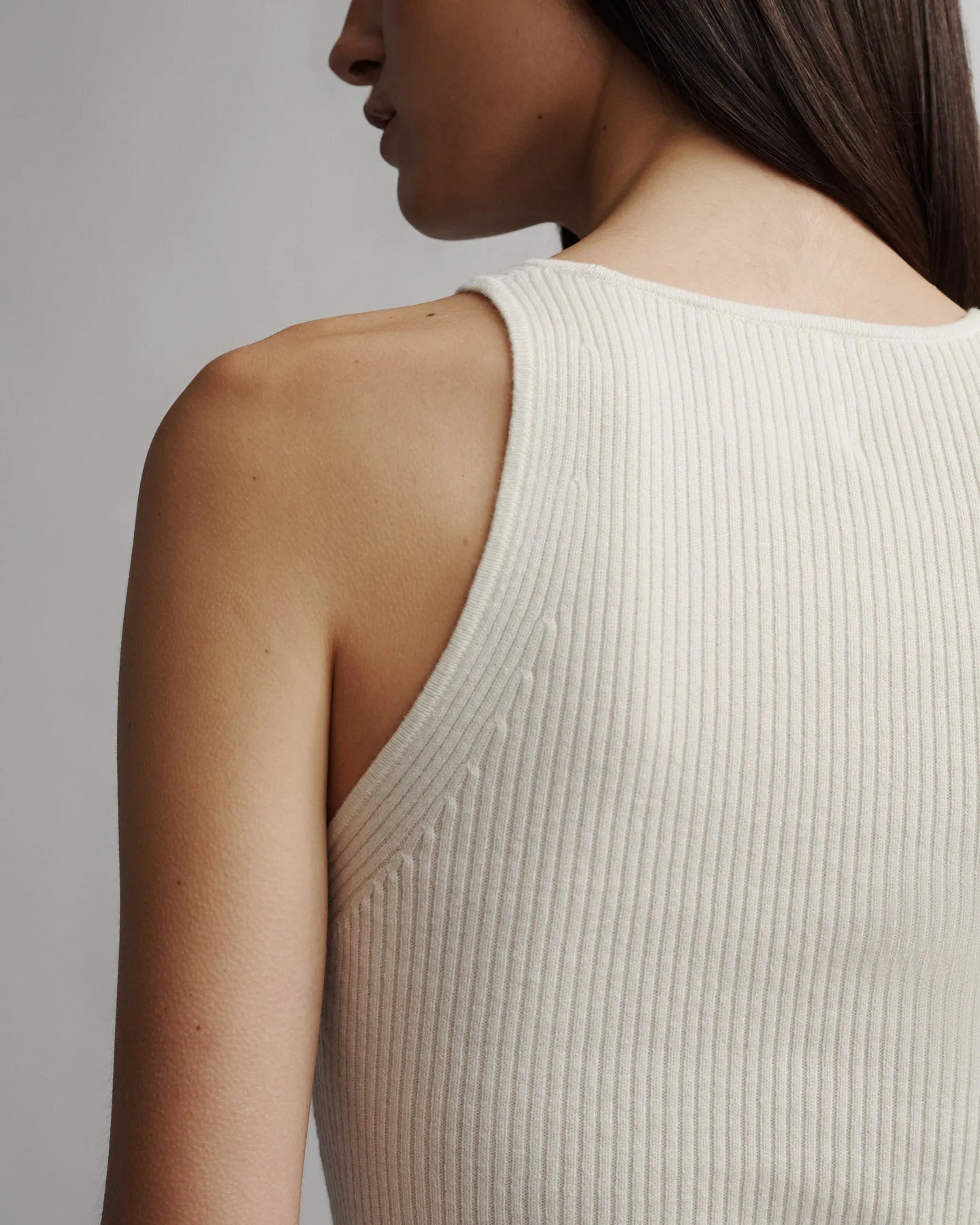 Harbor Tank in Cashmere sold by TWP CLOTHING product image thumbnail 3