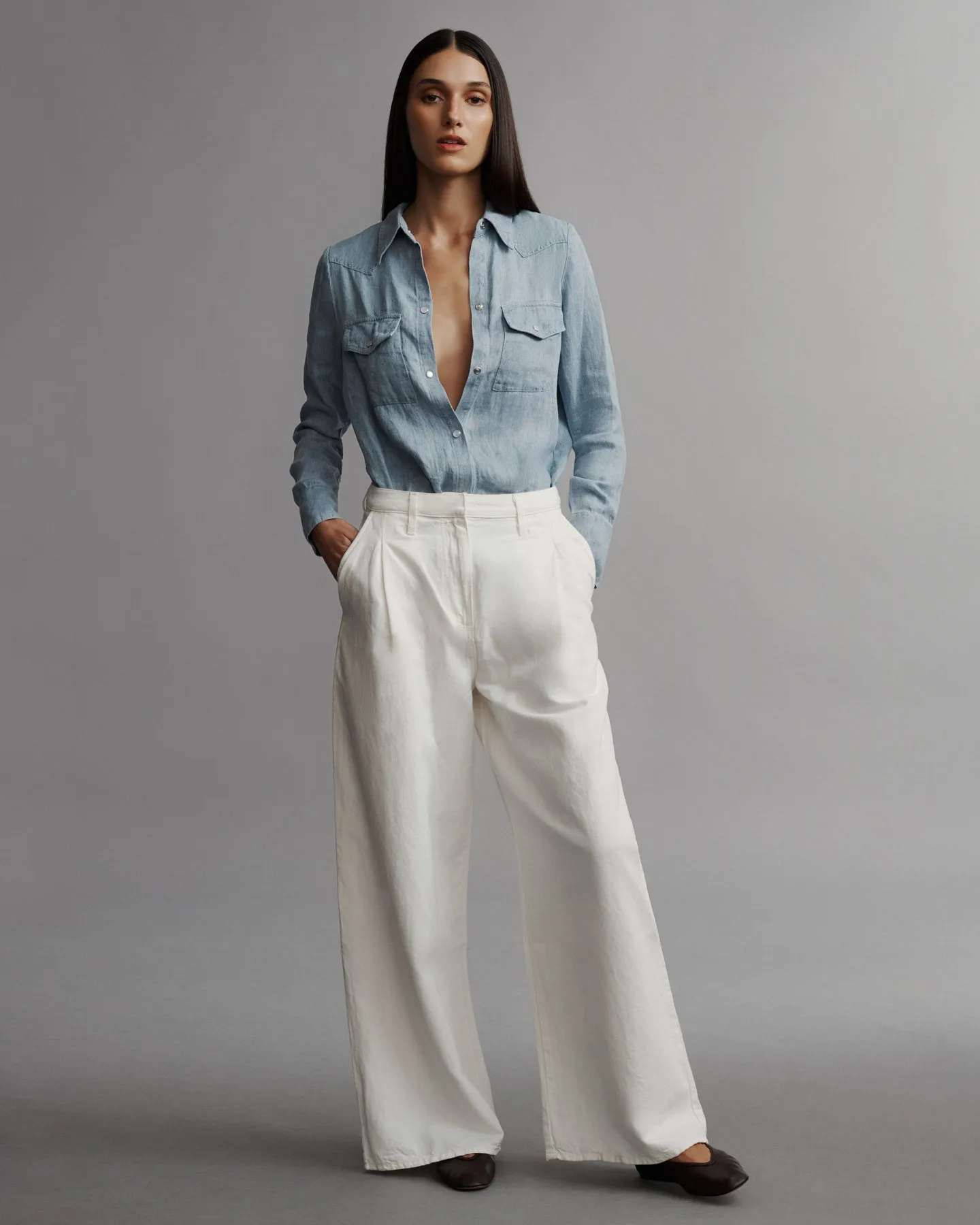 Greene St. Pant in Japanese Denim sold by TWP CLOTHING product image thumbnail 2