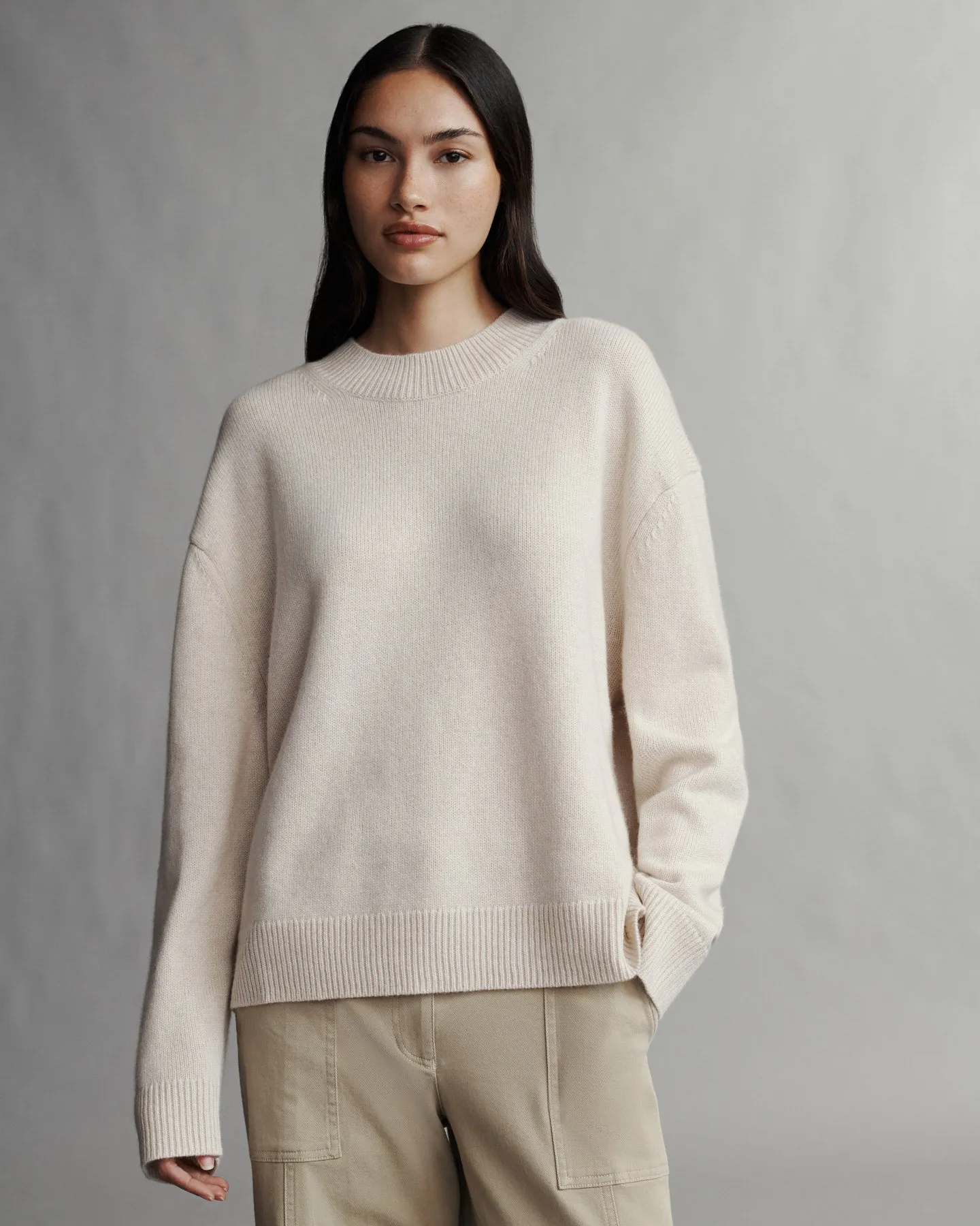 Boy Crewneck in Cashmere sold by TWP CLOTHING product image thumbnail 2