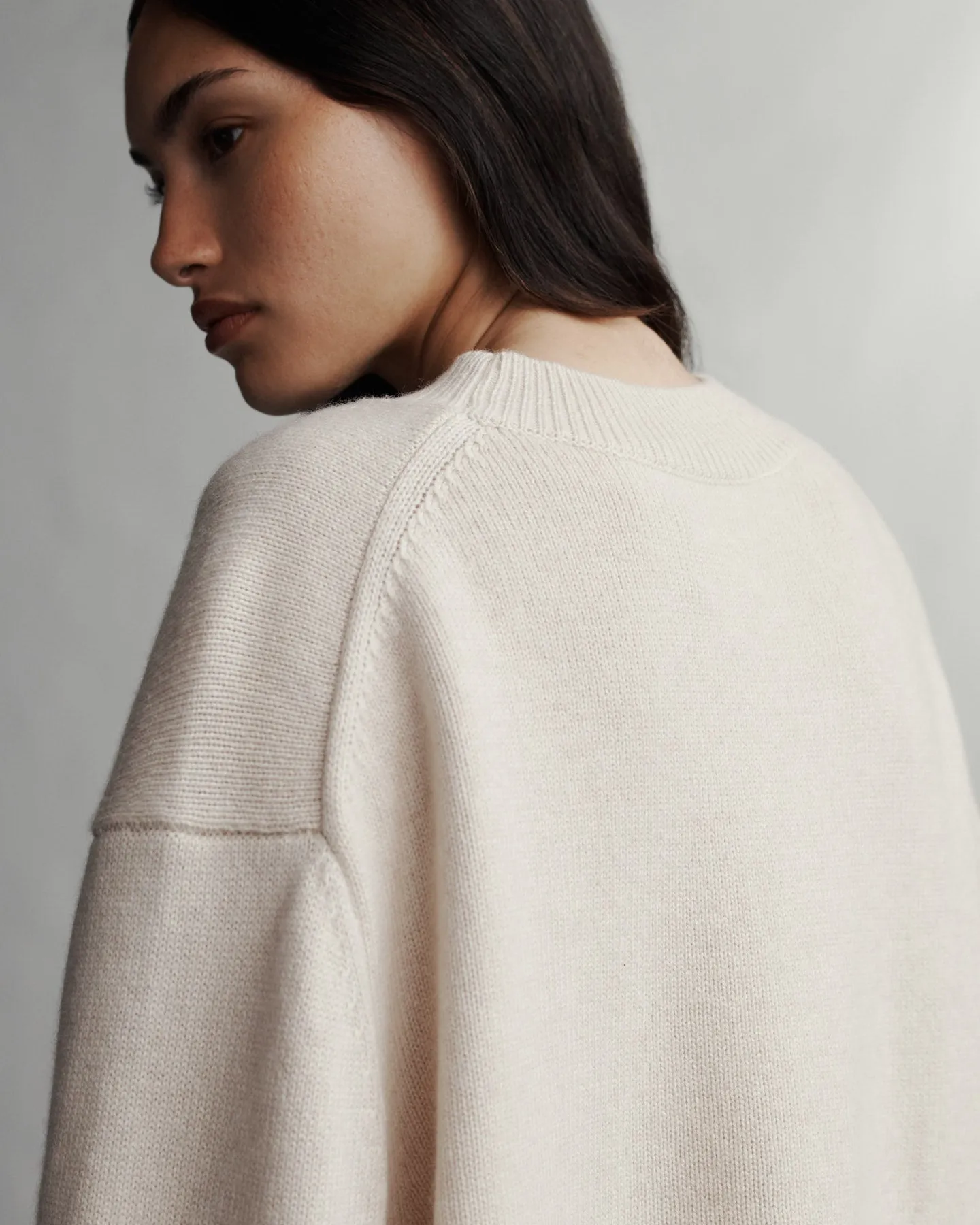 Boy Crewneck in Cashmere sold by TWP CLOTHING product image thumbnail 5