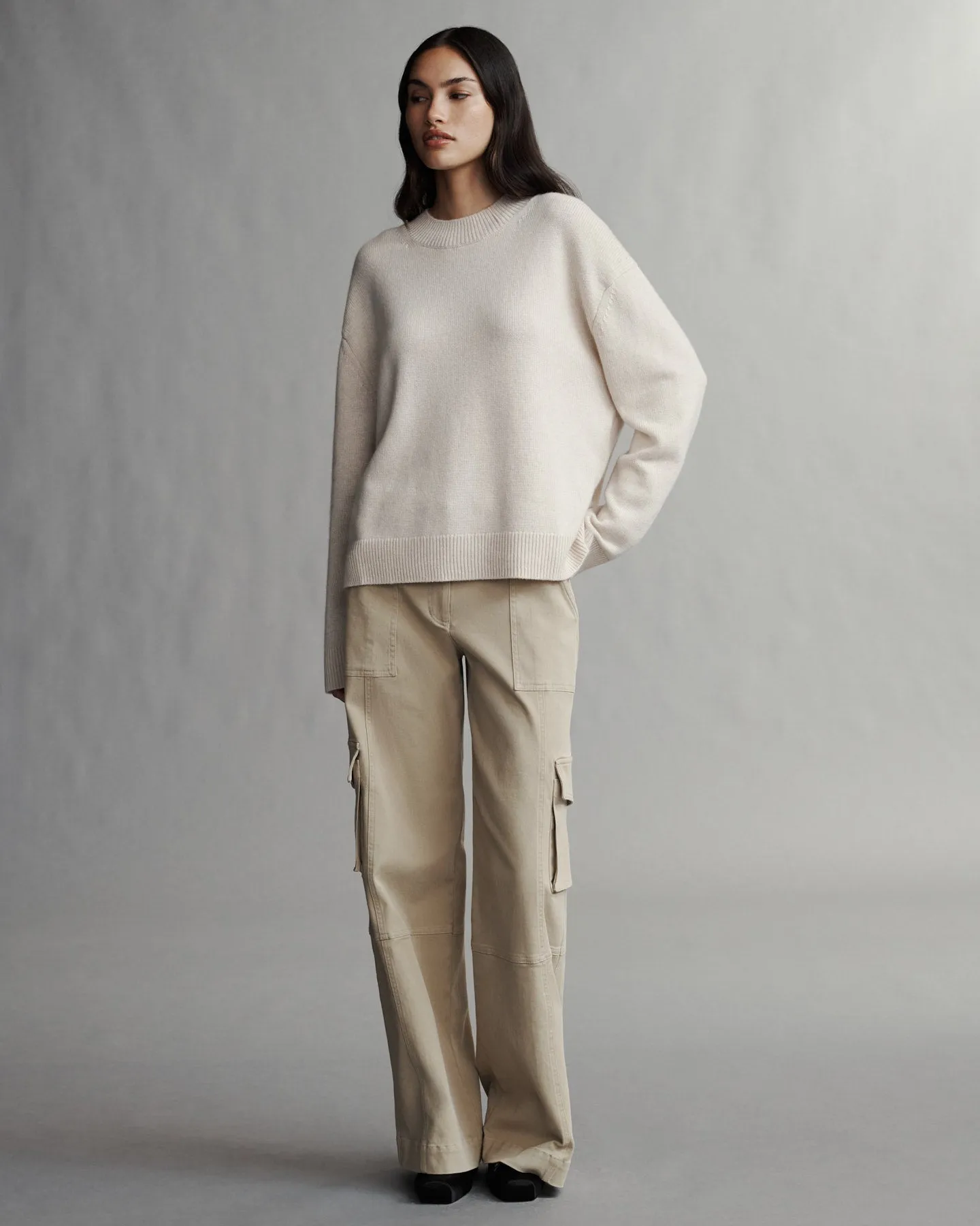 Boy Crewneck in Cashmere sold by TWP CLOTHING product image thumbnail 4