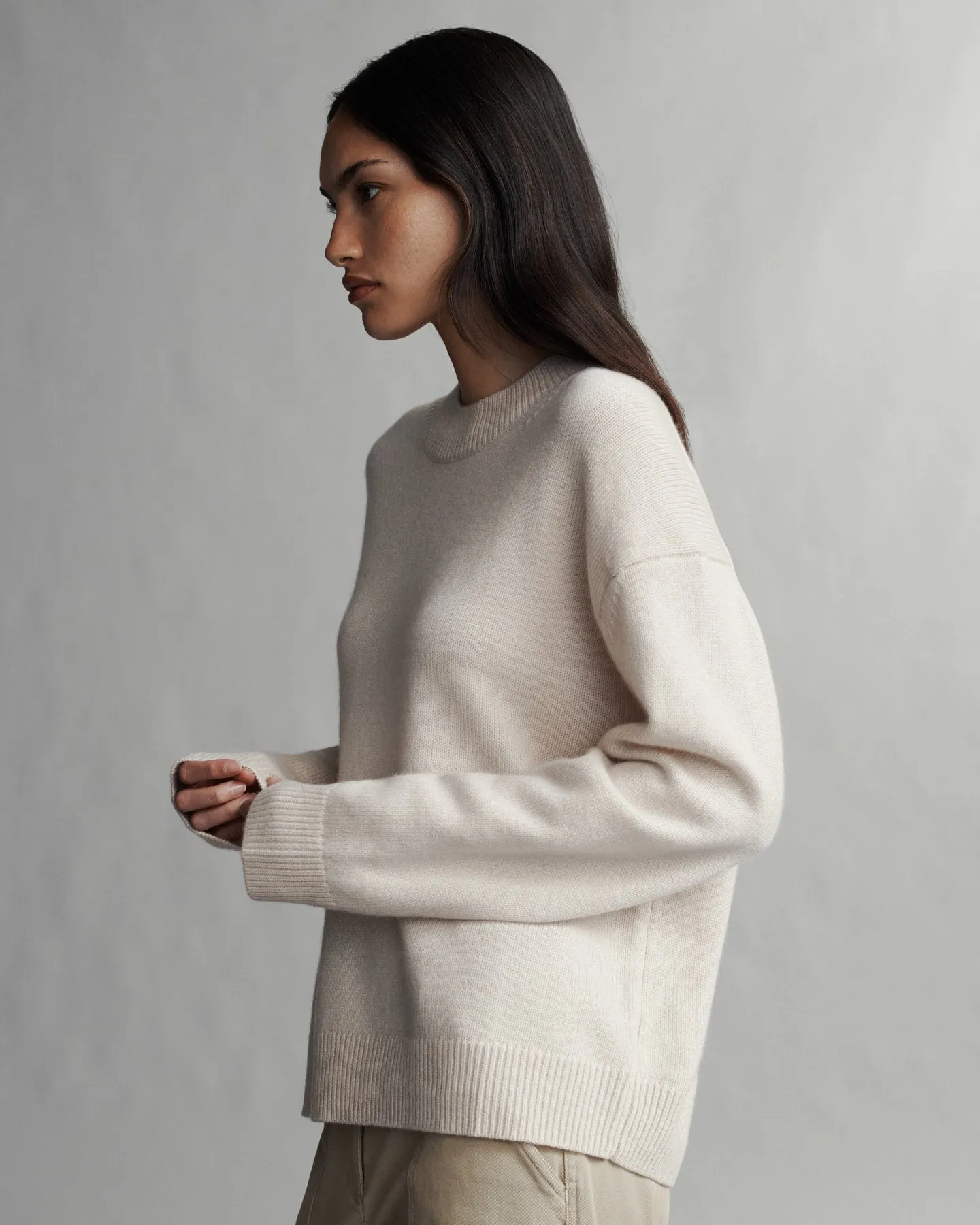 Boy Crewneck in Cashmere sold by TWP CLOTHING product image thumbnail 3