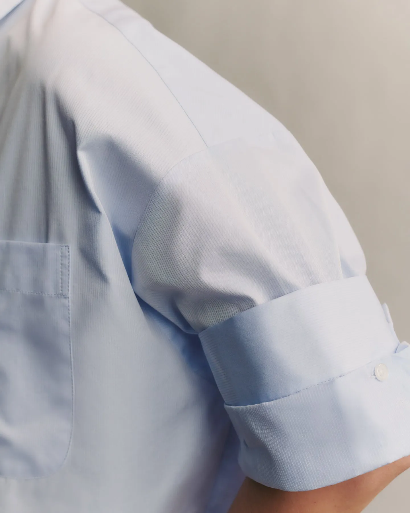 Next Ex shirt in shadow stripe sold by TWP CLOTHING product image thumbnail 4