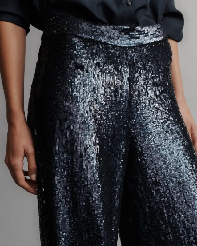 Adieu Pant in Sequins sold by TWP CLOTHING