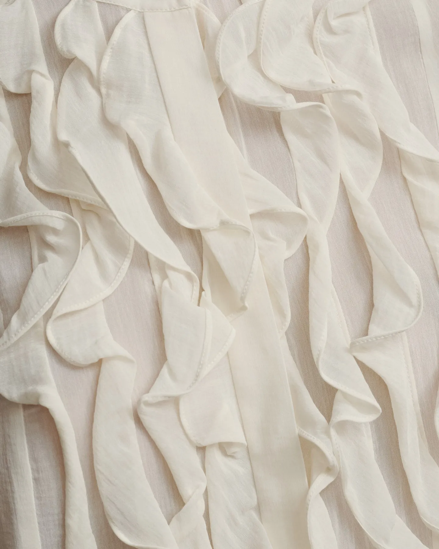 Patti Top in crinkled silk cotton voile sold by TWP CLOTHING product image thumbnail 3