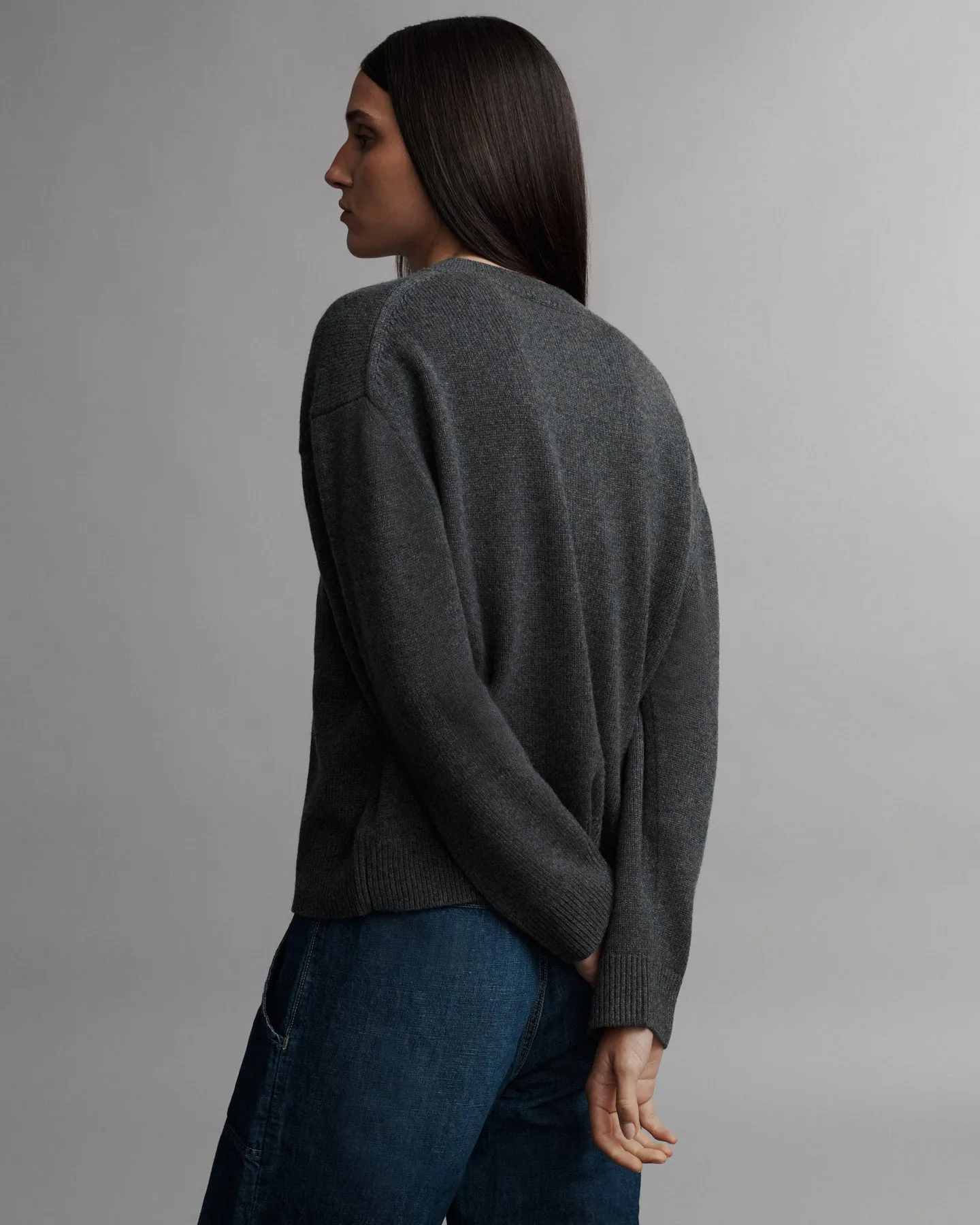 Boy Crewneck in Cashmere sold by TWP CLOTHING product image thumbnail 5