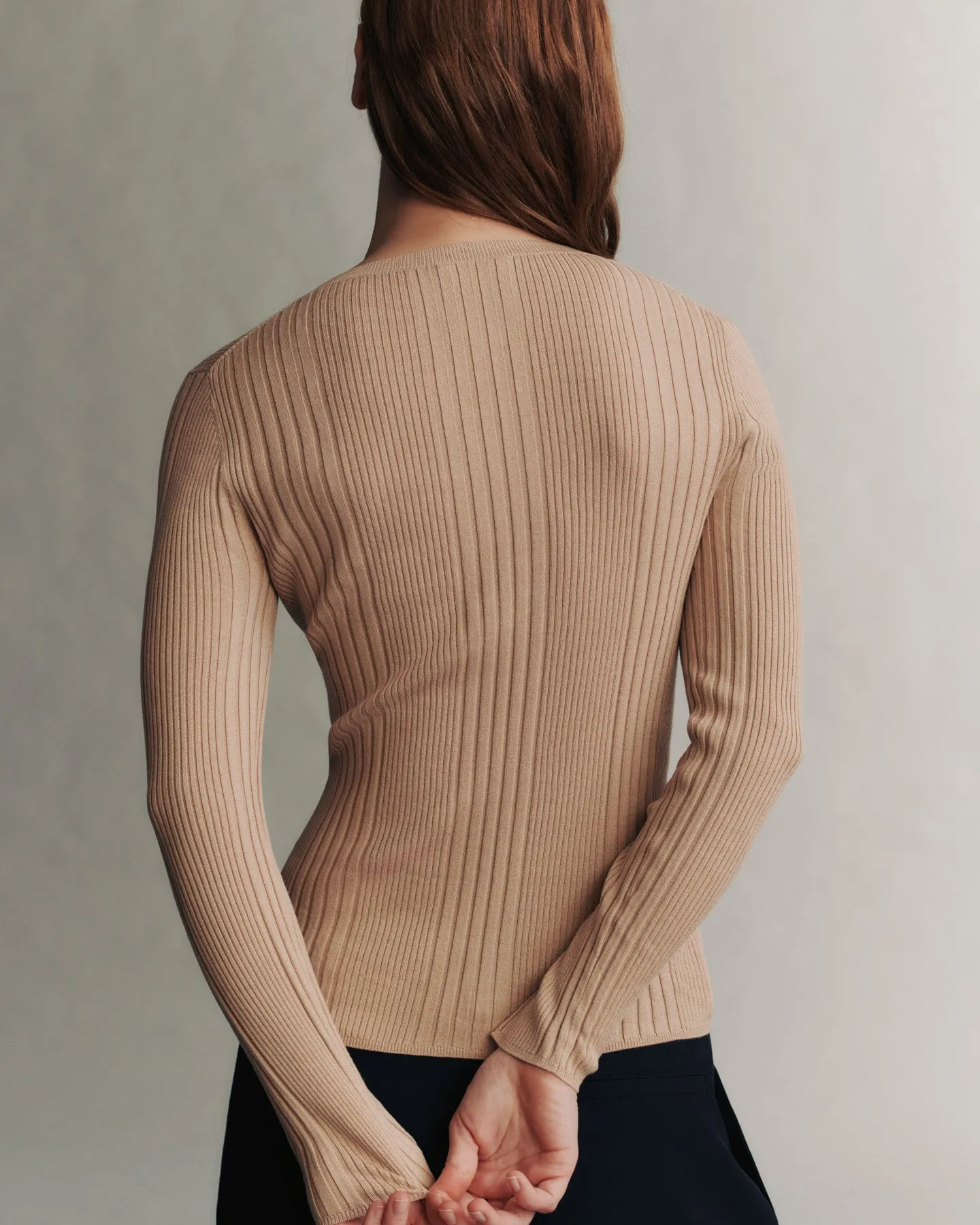 First Base Top in silk organic cotton sold by TWP CLOTHING product image thumbnail 2