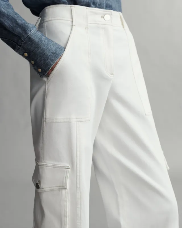 Coop Pant with Cargo Pockets in Cotton Twill sold by TWP CLOTHING