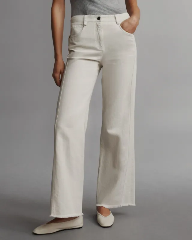 Puddle TWP Pant in Japanese Denim sold by TWP CLOTHING