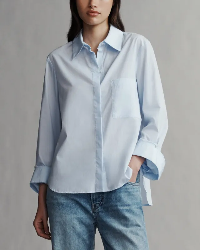 Boyfriend Shirt in Superfine Cotton sold by TWP CLOTHING
