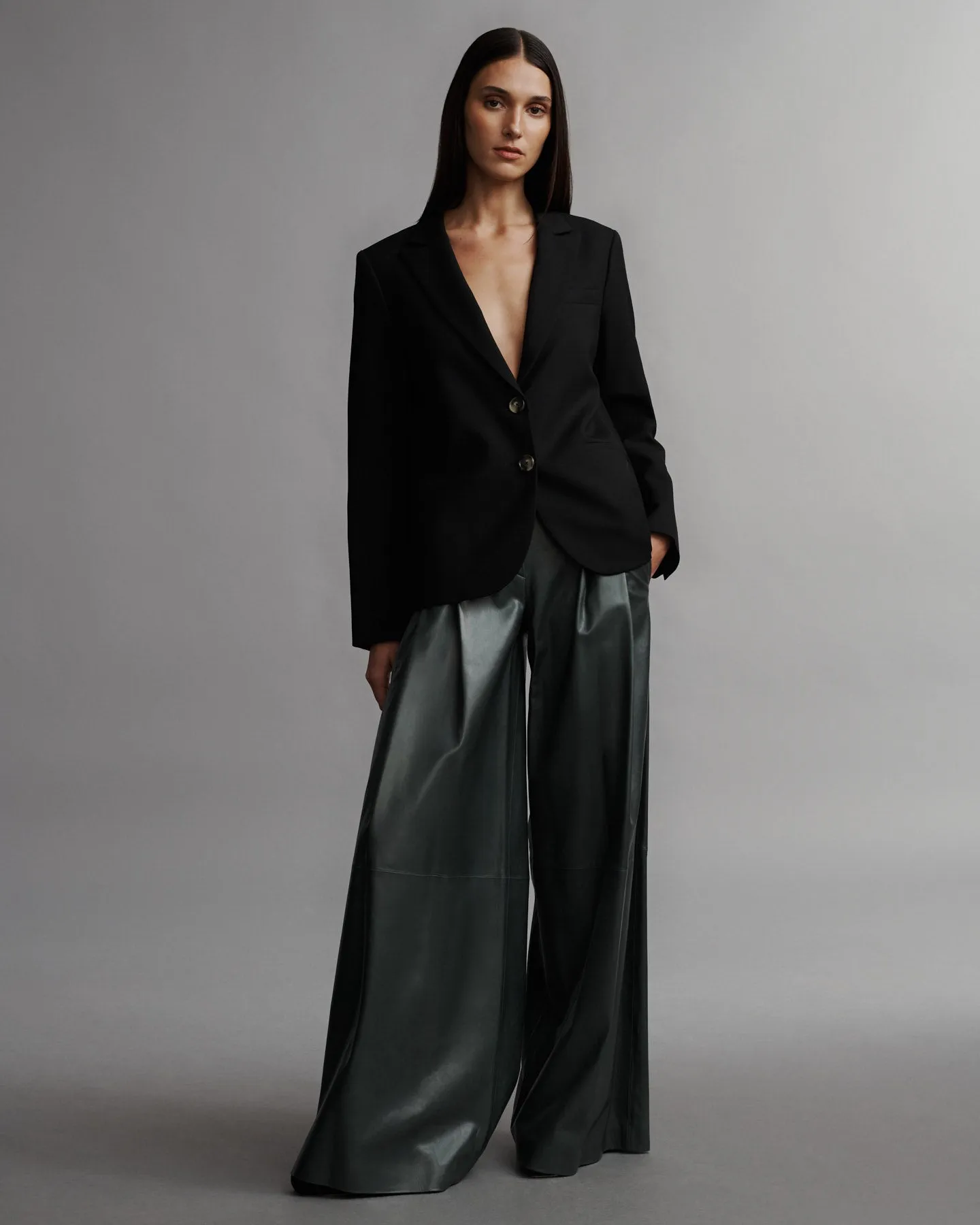 Boyfriend Blazer in Wool Twill sold by TWP CLOTHING product image thumbnail 4