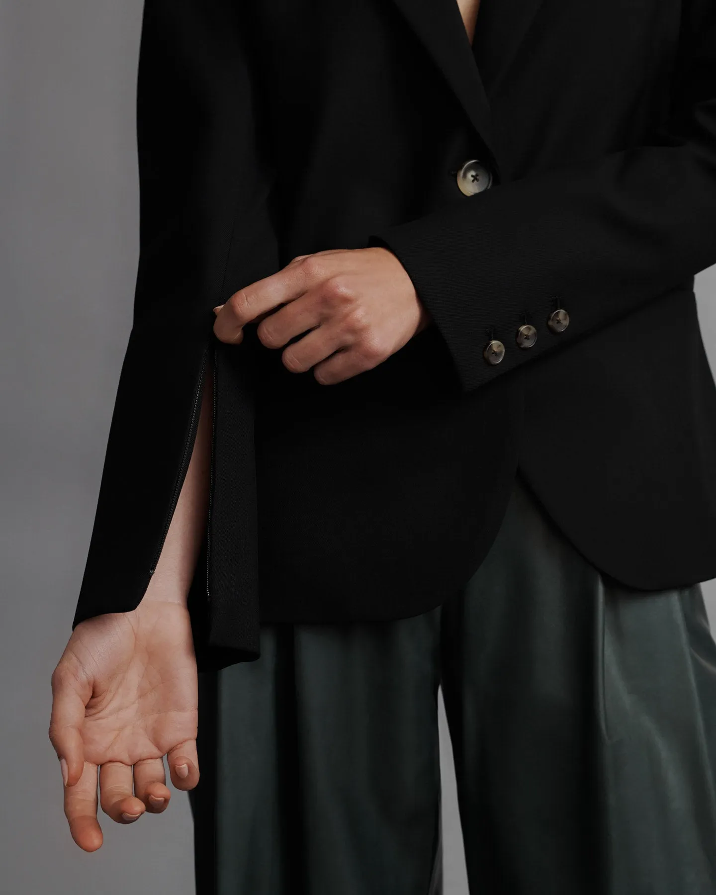 Boyfriend Blazer in Wool Twill sold by TWP CLOTHING product image thumbnail 2