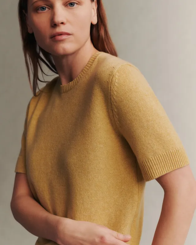 Audrey Crewneck in Cashmere sold by TWP CLOTHING