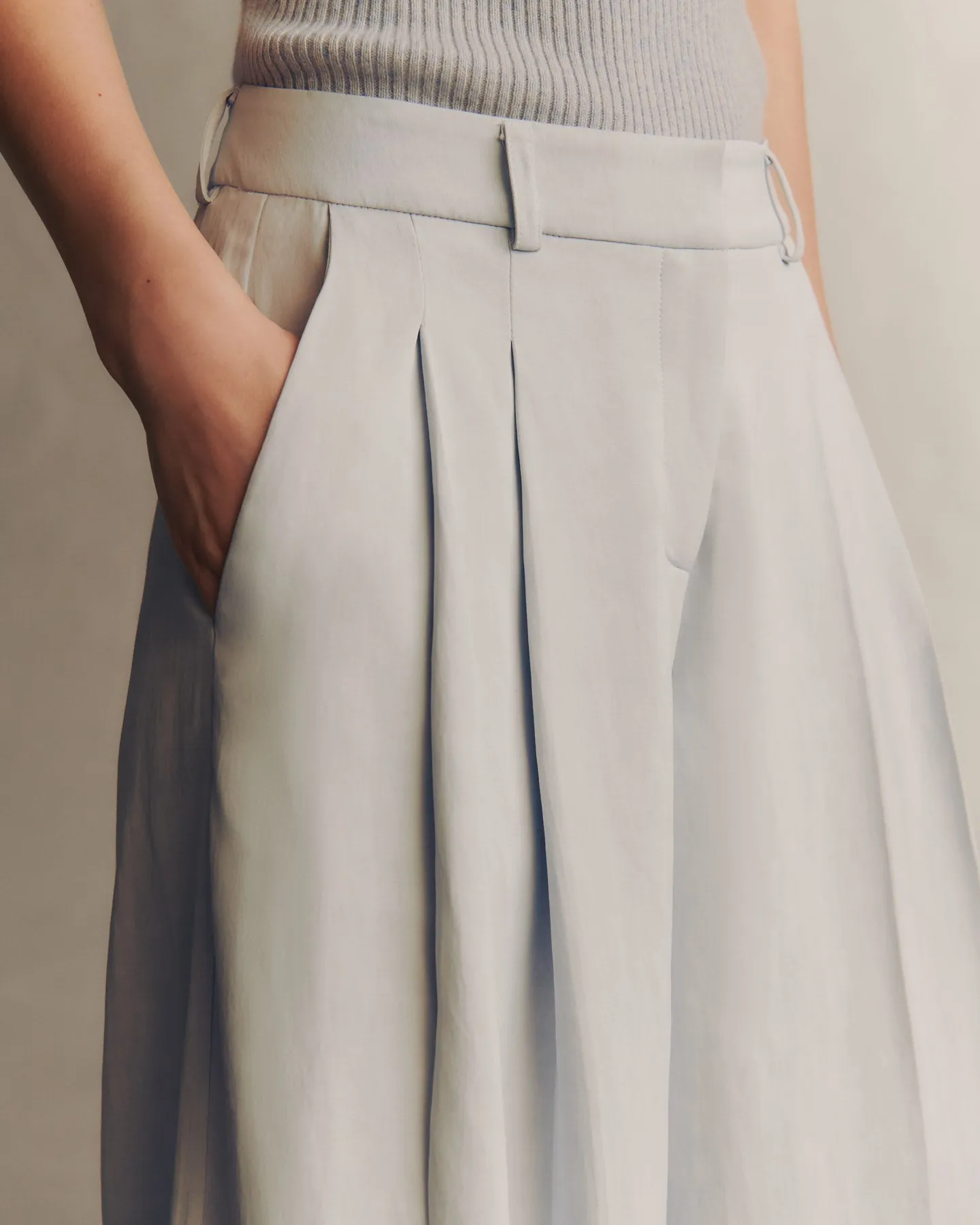 Didi Pant in Coated Viscose Linen sold by TWP CLOTHING product image thumbnail 3