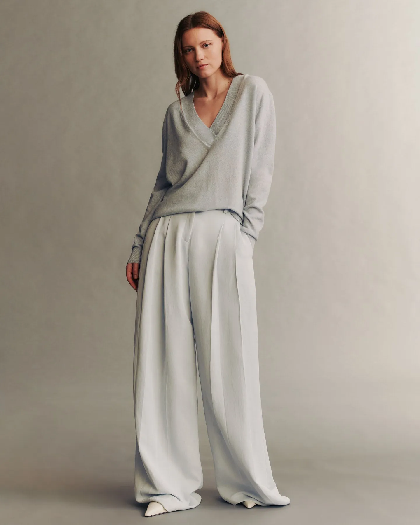 Didi Pant in Coated Viscose Linen sold by TWP CLOTHING