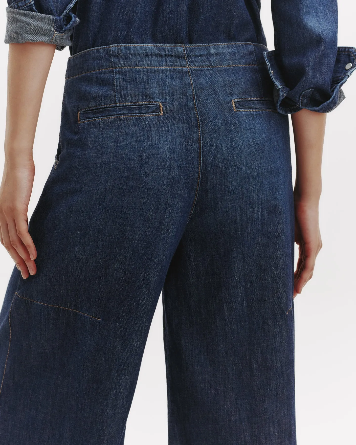 Lulu Jean in Lightweight Denim sold by TWP CLOTHING product image thumbnail 3