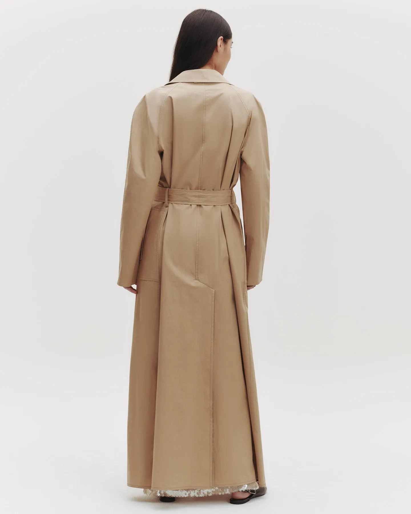 Back and Forth Trench in Dense Cotton Poplin sold by TWP CLOTHING product image thumbnail 5